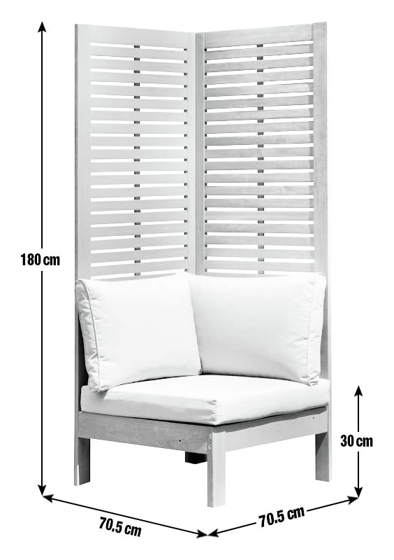 Habitat Samoa Corner Piece - Natural 5 Habitat Samoa Corner Piece - Natural - Image 3