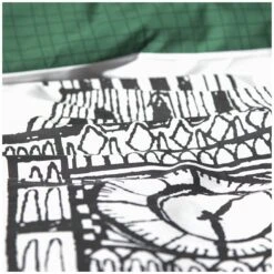 Habitat London Skyline Print Black &White Bedding Set-Single 16 Habitat London Skyline Print Black &White Bedding Set-Single -Habitat 9511026 R Z006A