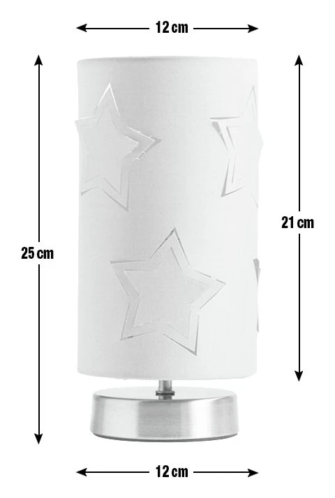 Habitat Kids Star Cut Out Table Lamp - Grey 7 Habitat Kids Star Cut Out Table Lamp - Grey - Image 5