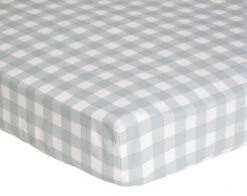Habitat Kids Pure Cotton 2 Pack Gingham Fitted Sheet - Cot -Habitat 9511167 R Z002A