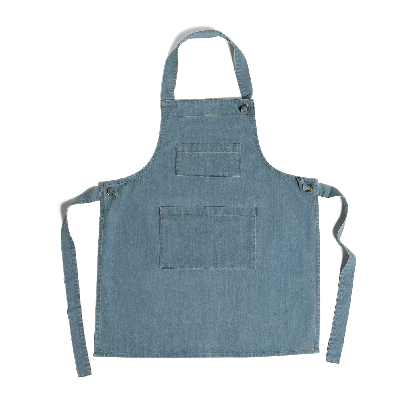 Habitat Mediterranean Denim Apron - Blue 6 Habitat Mediterranean Denim Apron - Blue - Image 4