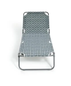 Habitat Folding Metal Sun Lounger - Grey -Habitat 9515668 R Z002A