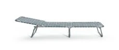Habitat Folding Metal Sun Lounger - Grey -Habitat 9515668 R Z007A