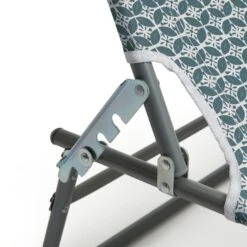 Habitat Folding Metal Sun Lounger - Grey -Habitat 9515668 R Z008A