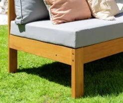 Habitat Samoa Wooden Single Seat Garden Chair-Natural 16 Habitat Samoa Wooden Single Seat Garden Chair-Natural -Habitat 9515936 R Z009C