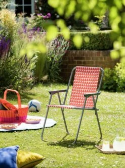 Habitat Folding Garden Chair - Blue -Habitat 9516258 R Z001C