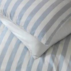 Habitat Stripe Sky Blue & White Bedding Set - Double 11 Habitat Stripe Sky Blue & White Bedding Set - Double -Habitat 9520385 R Z004C