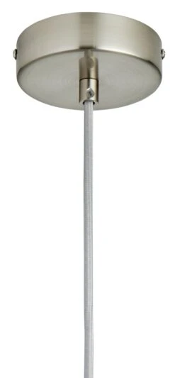 Habitat Ori Dimple Glass Pendant - Clear -Habitat 9525067 R Z003A