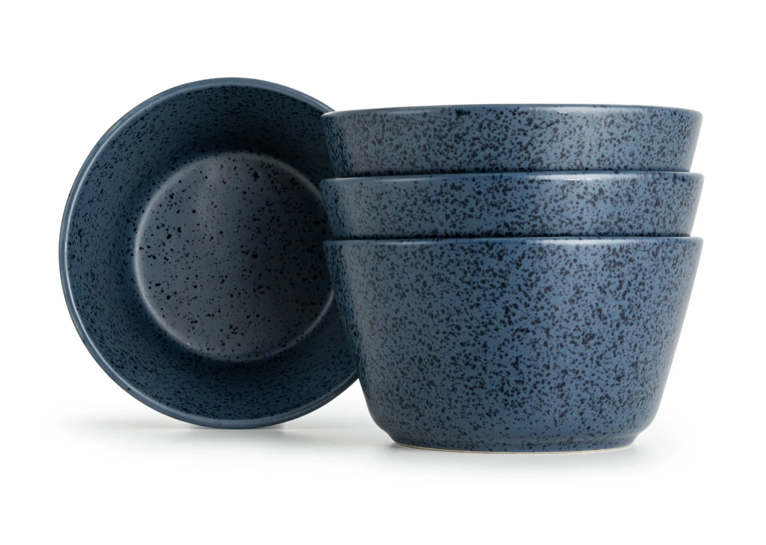 Habitat Addison Set Of 4 Stoneware Cereal Bowl - Blue 3 Habitat Addison Set Of 4 Stoneware Cereal Bowl - Blue