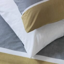 Habitat Country Block Stripe Grey Bedding Set - Single -Habitat 9528741 R Z002C