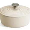 Habitat 2.4 Litre Oval Iron Casserole Dish - Cream -Habitat 9529393 R Z001A