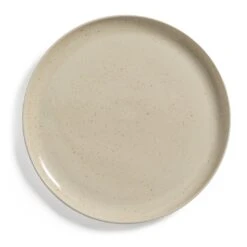Habitat Evora 4 Piece Stoneware Dinner Plate - Natural 9 Habitat Evora 4 Piece Stoneware Dinner Plate - Natural -Habitat 9529551 R Z004A
