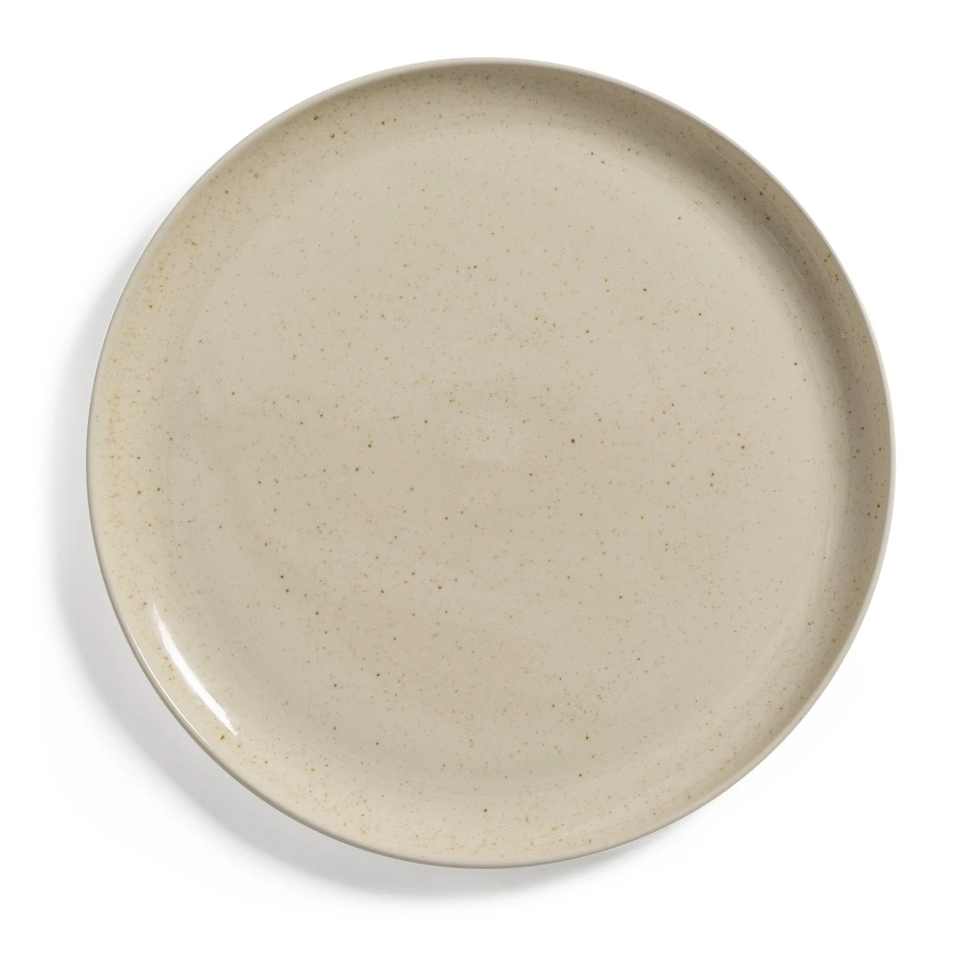 Habitat Evora 4 Piece Stoneware Dinner Plate - Natural 6 Habitat Evora 4 Piece Stoneware Dinner Plate - Natural - Image 4