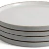 Habitat Speckle 4 Piece Stoneware Dinner Plate - Grey -Habitat 9529575 R Z001A