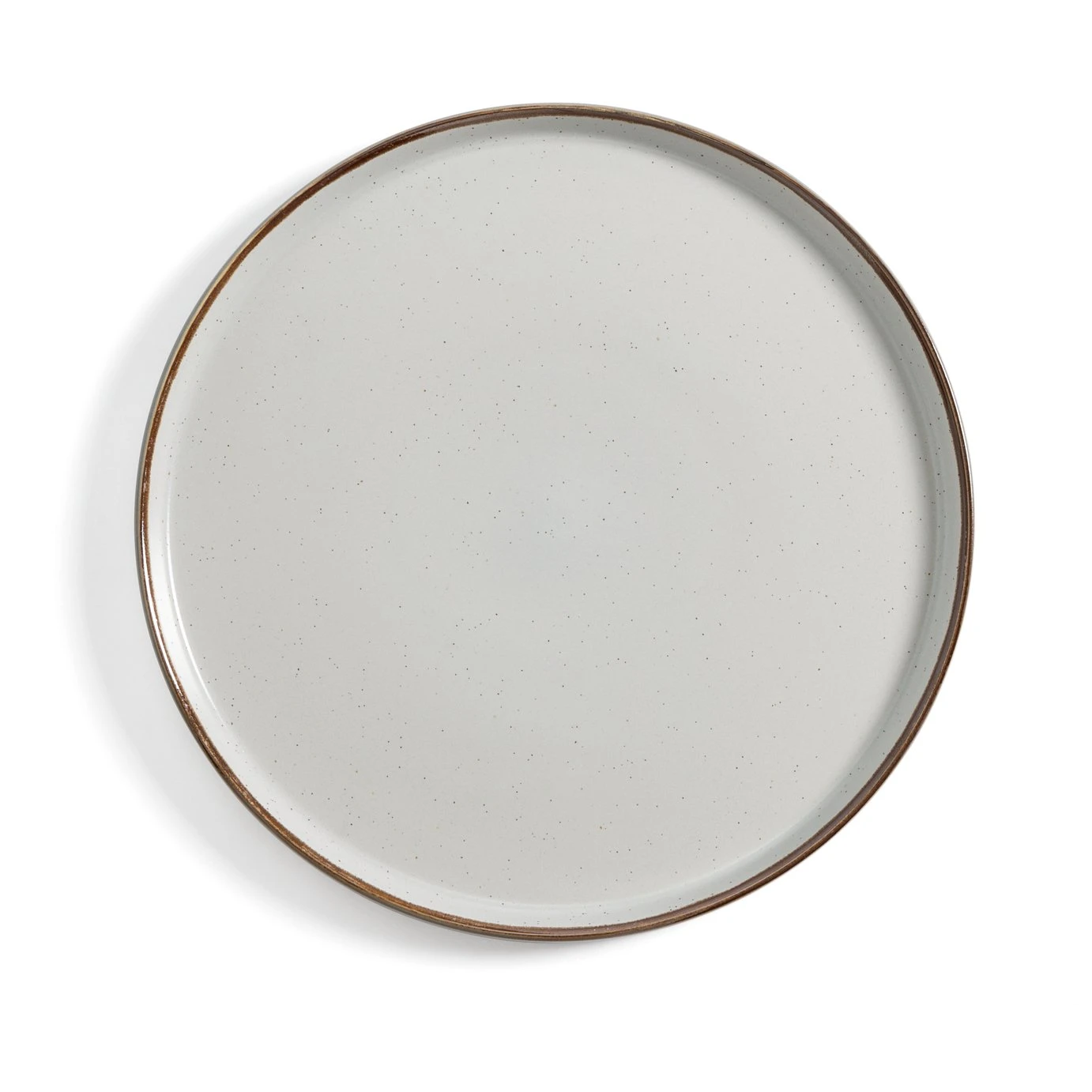 Habitat Speckle 4 Piece Stoneware Dinner Plate - Grey 6 Habitat Speckle 4 Piece Stoneware Dinner Plate - Grey - Image 4