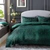 Habitat Floral Cheetah Print Green Bedding Set - Single -Habitat 9531422 R Z001A