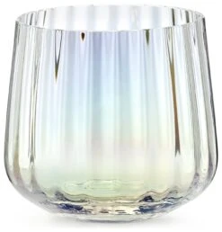 Habitat Iridescent Lustre Set Of 4 Fluted Tumblers -Habitat 9538119 R Z003A