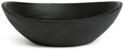 Habitat Mango Wood Serve Bowl - Black -Habitat 9544062 R Z007A