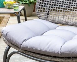 Habitat Nora 2 Seater Metal Garden Bistro Set - Grey 20 Habitat Nora 2 Seater Metal Garden Bistro Set - Grey -Habitat 9548415 R Z009C