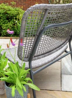 Habitat Nora 2 Seater Metal Garden Bistro Set - Grey 21 Habitat Nora 2 Seater Metal Garden Bistro Set - Grey -Habitat 9548415 R Z010C