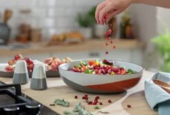 Habitat Dipped Speckle Stoneware Serve Bowl 10 Habitat Dipped Speckle Stoneware Serve Bowl -Habitat 9553754 R Z001C