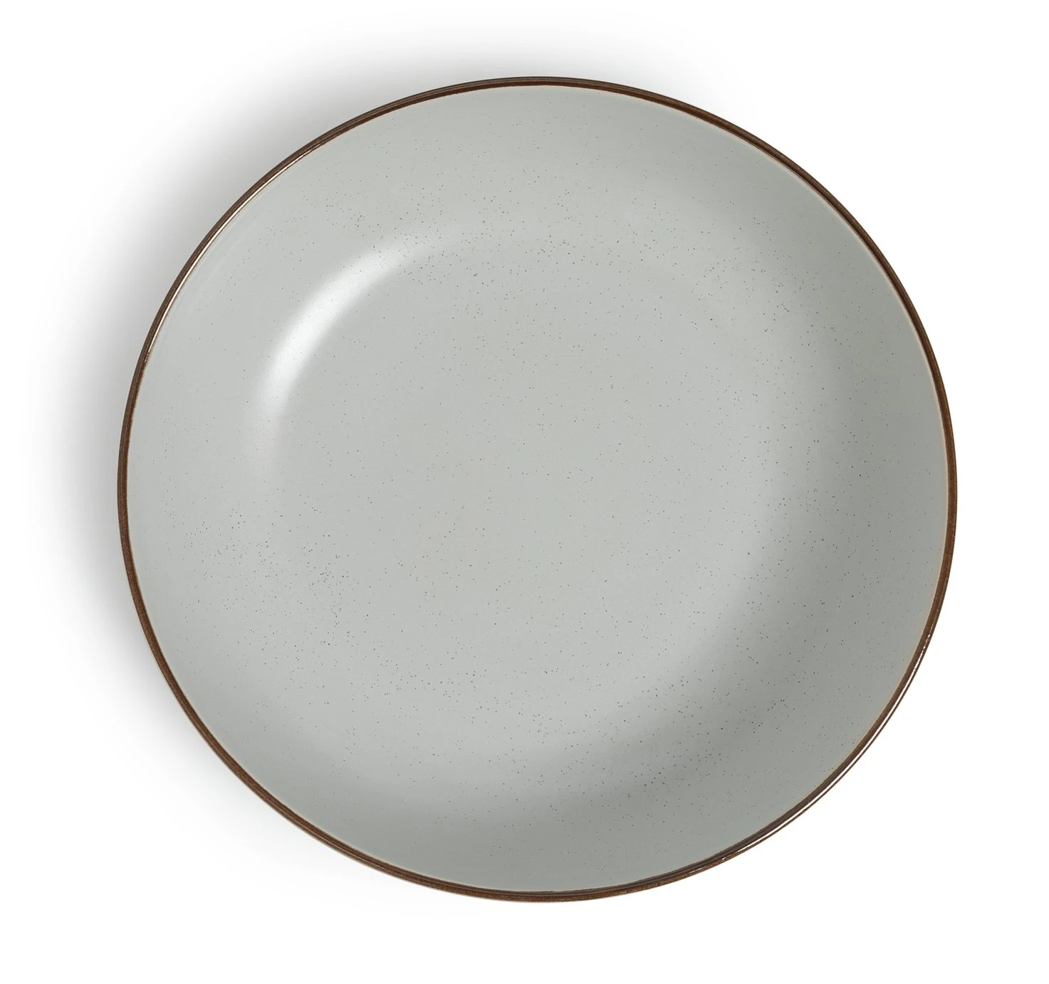 Habitat Dipped Speckle Stoneware Serve Bowl 6 Habitat Dipped Speckle Stoneware Serve Bowl - Image 4