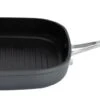 Habitat 24cm Anodised Aluminium Grill Pan - Black 1 Habitat 24cm Anodised Aluminium Grill Pan - Black -Habitat 9556380 R Z001A