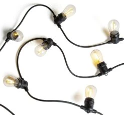 Habitat Warm White Filament Bulb Festoon Lights 9 Habitat Warm White Filament Bulb Festoon Lights -Habitat 9556562 R Z001A