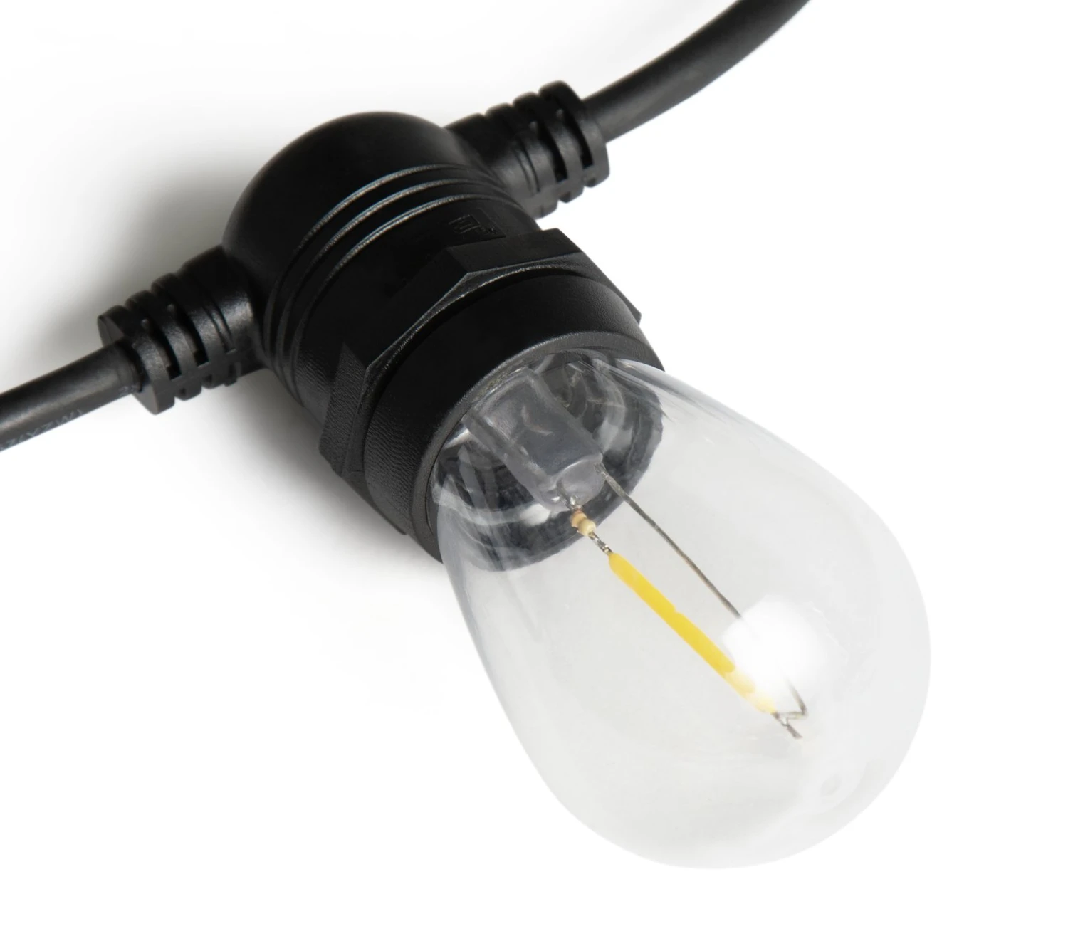 Habitat Warm White Filament Bulb Festoon Lights 4 Habitat Warm White Filament Bulb Festoon Lights - Image 2