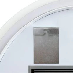 Habitat Circle Backlight LED Mirror - White -Habitat 9559246 R Z004A