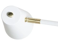 Habitat Vesper Cone Task Table Lamp - White & Gold -Habitat 9559648 R Z002A