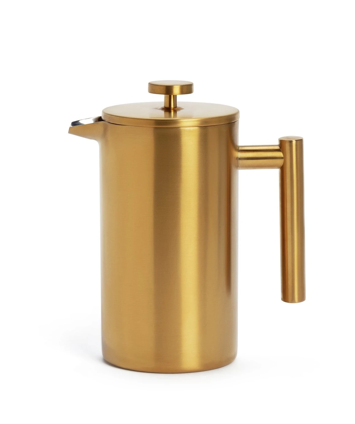 Habitat Double Walled 8 Cup Cafetiere - Gold 3 Habitat Double Walled 8 Cup Cafetiere - Gold