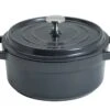 Habitat 2.4 Litre Aluminium Casserole Dish - Black -Habitat 9561629 R Z001A