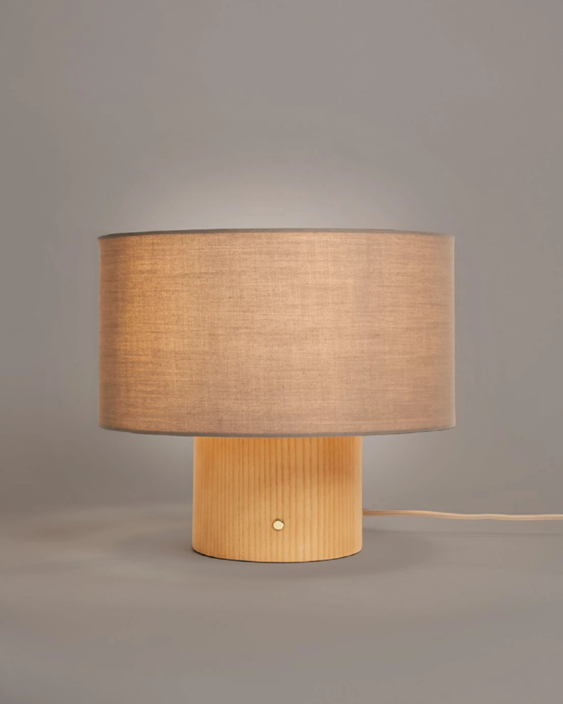 Habitat Modern Scandi Touch Table Lamp - Ash Grey & Oak 7 Habitat Modern Scandi Touch Table Lamp - Ash Grey & Oak - Image 5