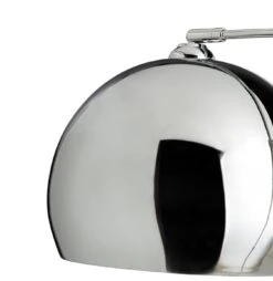 Habitat Nalone Arc Floor Lamp – Chrome & Marble -Habitat 9562415 R Z002A