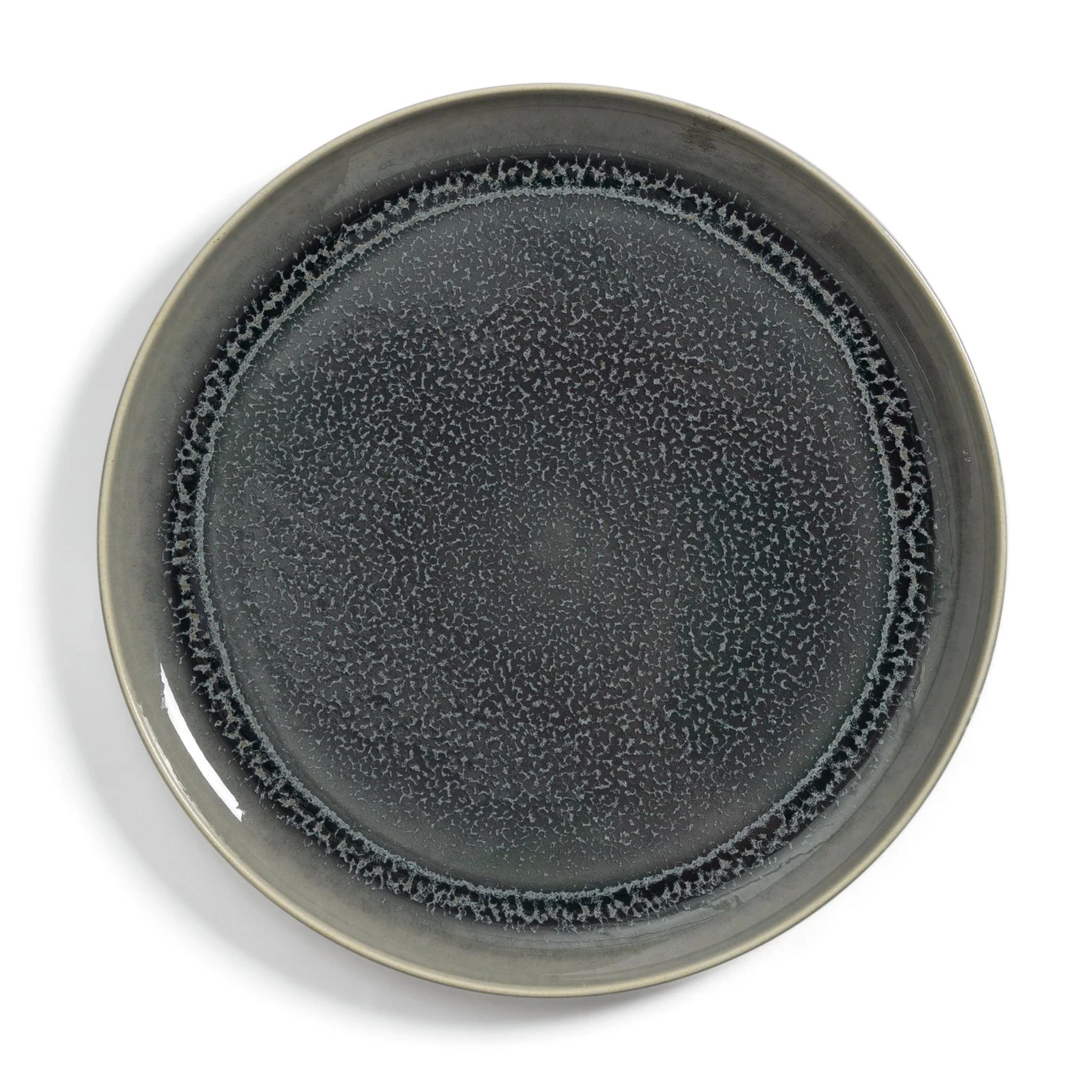 Habitat Evora 4 Piece Stoneware Dinner Plate - Green 6 Habitat Evora 4 Piece Stoneware Dinner Plate - Green - Image 4