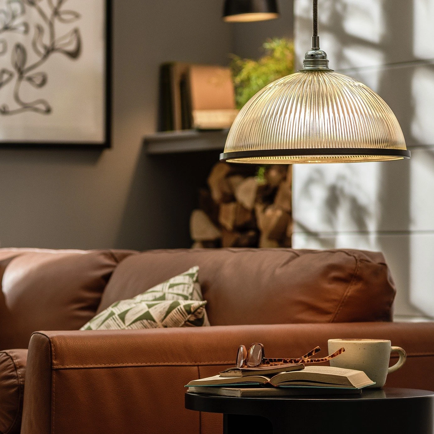 Habitat Eumee Pressed Glass Shade 3 Habitat Eumee Pressed Glass Shade