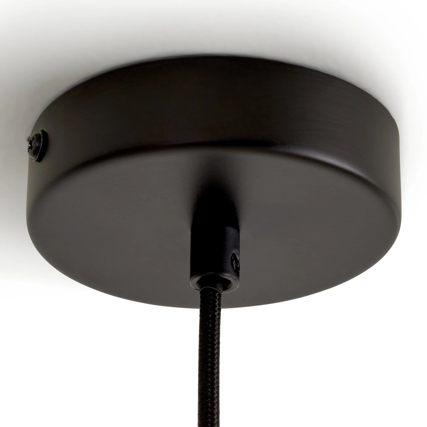 Habitat Lati Marble Glass Pendant - Black & White 6 Habitat Lati Marble Glass Pendant - Black & White - Image 4