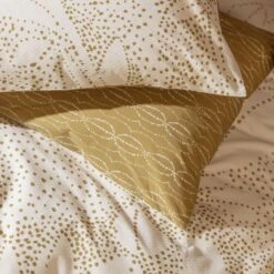 Habitat Cotton Floral Dobby Brown Bedding Set - Single -Habitat 9574692 R Z003A