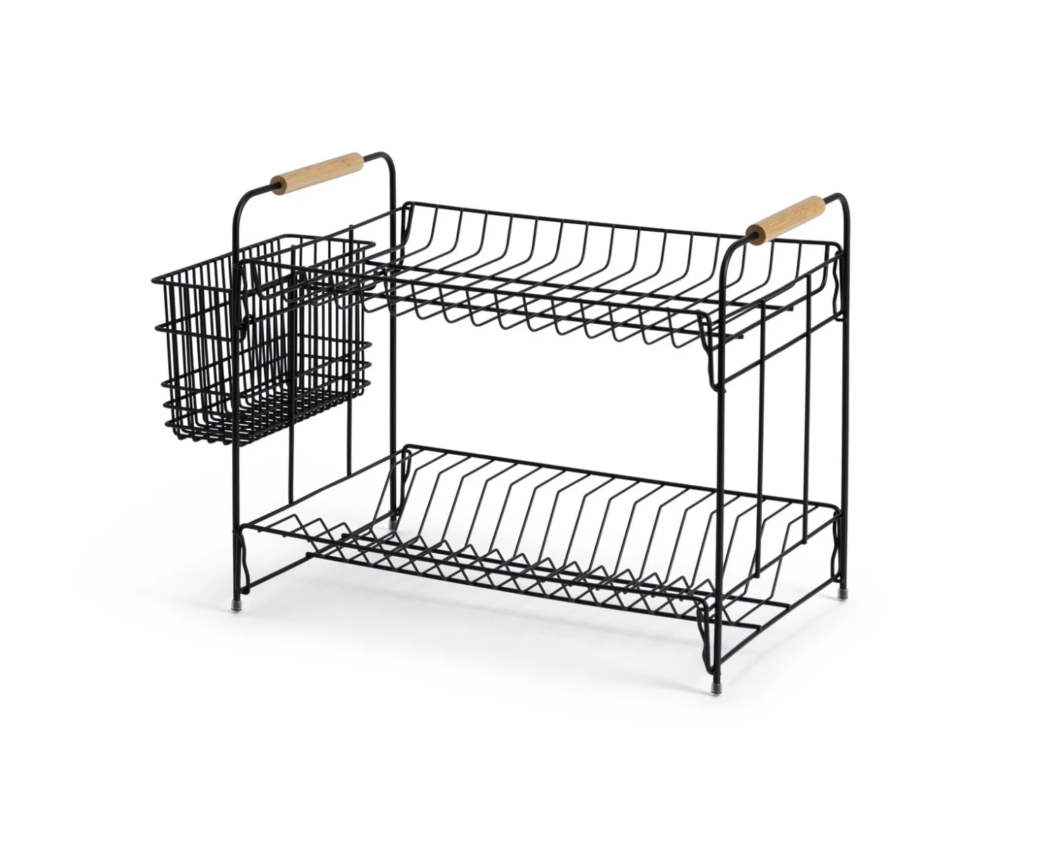 Habitat Industrial Wire Dish Drainer - Black 6 Habitat Industrial Wire Dish Drainer - Black - Image 4