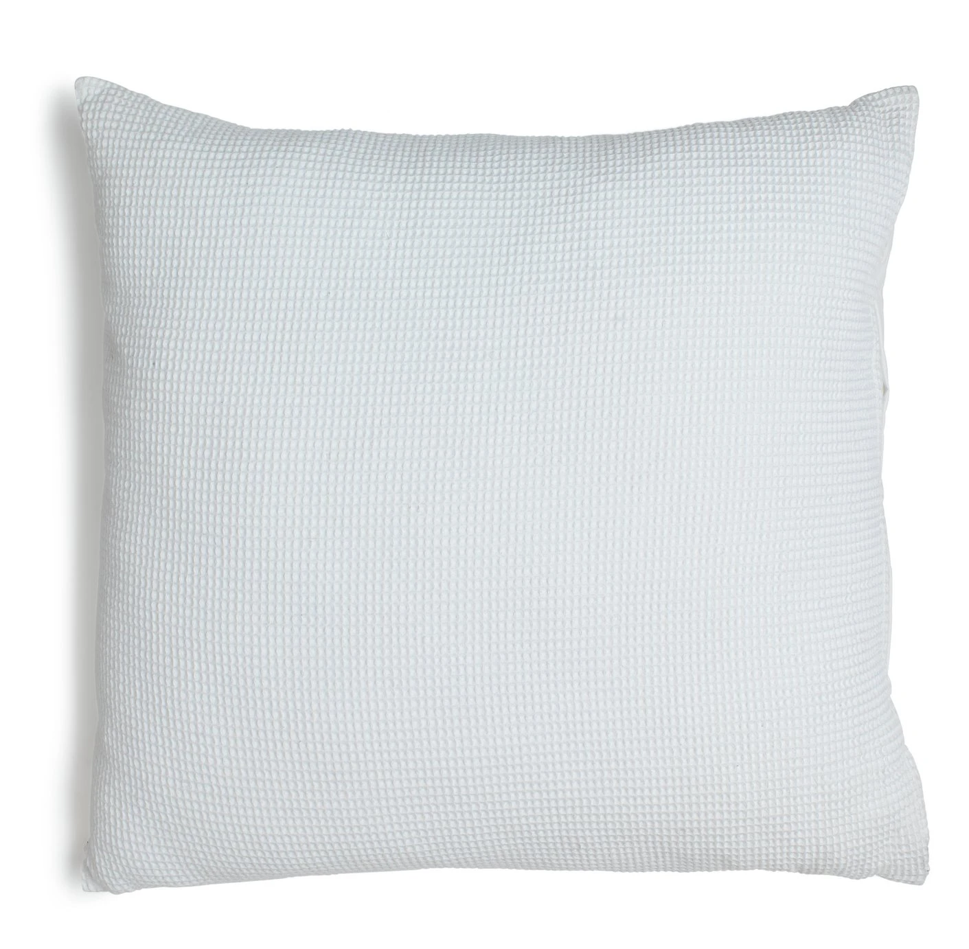 Habitat Waffle Patterned Cushion - White - 59x59cm 6 Habitat Waffle Patterned Cushion - White - 59x59cm - Image 4