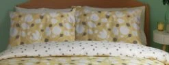 Habitat Scandi Floral Yellow & White Bedding Set - Single -Habitat 9584455 R Z003A