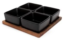 Habitat Stoneware Multiserve - Black -Habitat 9585832 R Z003A