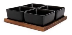 Habitat Stoneware Multiserve - Black -Habitat 9585832 R Z005A