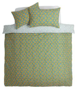 Habitat Sunburst Geo Green & Mustard Bedding Set - Single 12 Habitat Sunburst Geo Green & Mustard Bedding Set - Single -Habitat 9588042 R Z002A
