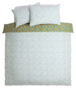 Habitat Sunburst Geo Green & Mustard Bedding Set - Single 14 Habitat Sunburst Geo Green & Mustard Bedding Set - Single -Habitat 9588042 R Z004A