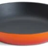 Habitat 20cm Round Cast Iron Oven Dish - Orange -Habitat 9594036 R Z001A