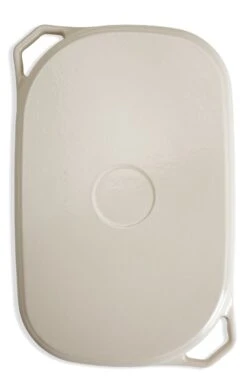 Habitat Large Cast Iron Grill Pan - Cream 10 Habitat Large Cast Iron Grill Pan - Cream -Habitat 9596120 R Z004A