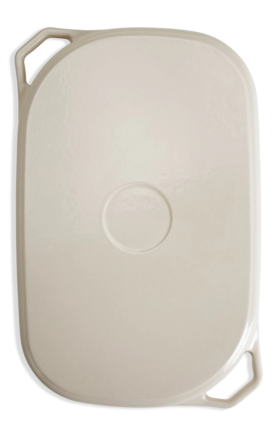 Habitat Large Cast Iron Grill Pan - Cream 6 Habitat Large Cast Iron Grill Pan - Cream - Image 4