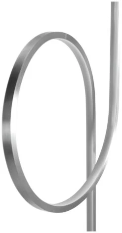 Habitat Pill LED Floor Lamp - Brushed Chrome -Habitat 9597806 R Z003A